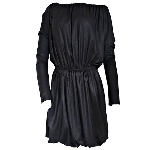 ALL SAINTS SPITAFIELD "LBD" Dress w/Pleated Skirt and Stretch Waistband - Picture 1 of 8